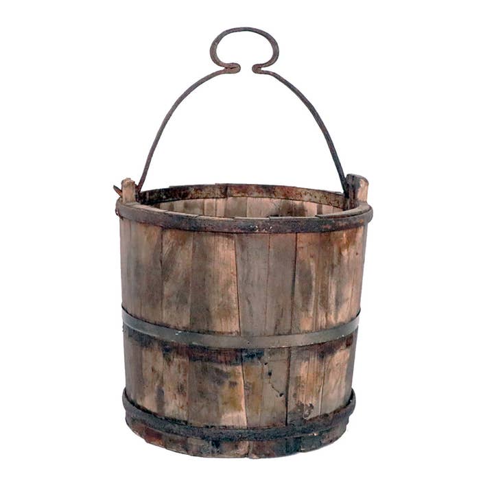 Blue Ocean Traders - Wholesale Bucket/Pail - Wooden Well Bucket