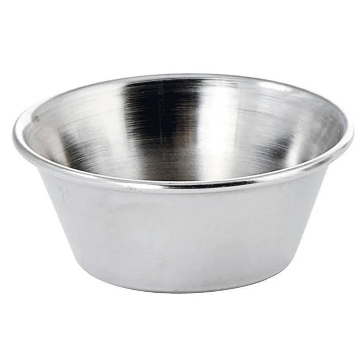 EcoQuality - Wholesale Sauce Server - SCP-15 to SCP-40, 20oz Stainless Steel 1-1/2oz, 2-1/2oz and 4 oz Sauce Cups