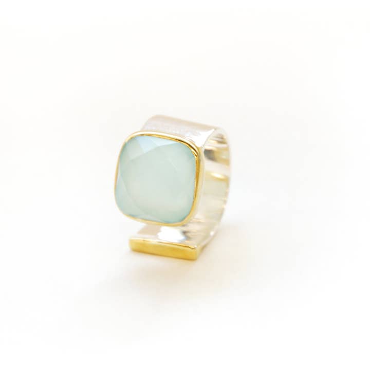 Treisi - Wholesale Cocktail/Statement Ring - Statement Ring in Gold and Silver