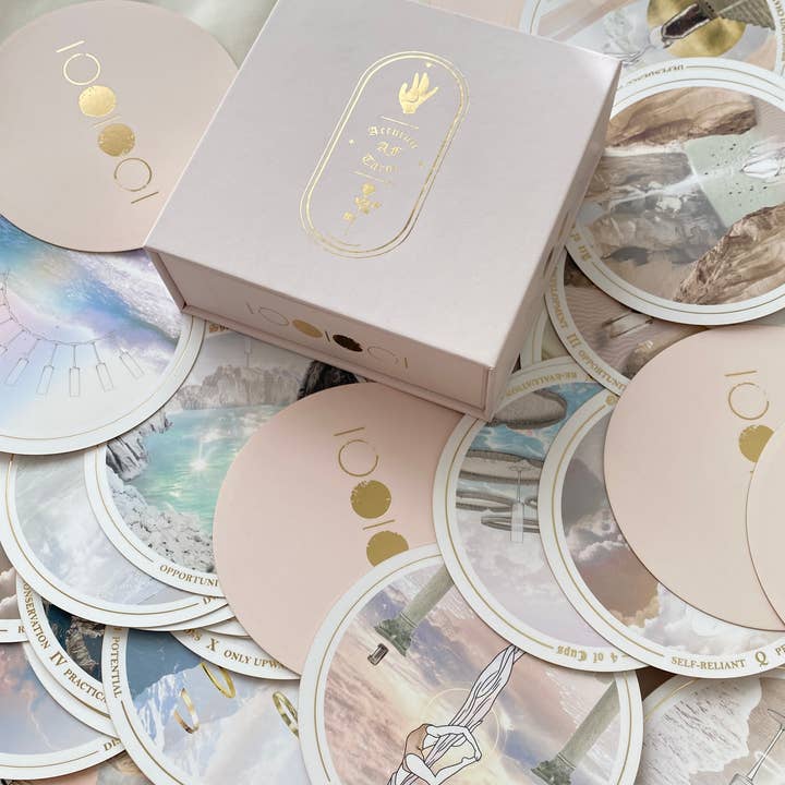 Prism + Fleur - Wholesale Tarot Cards - Accurate AF Tarot Cards 50+ units 40% off