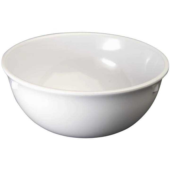 EcoQuality - Wholesale Serve Bowl - MMB-11 to MMB-15W 11/15oz Tan and White Melamine Nappies2