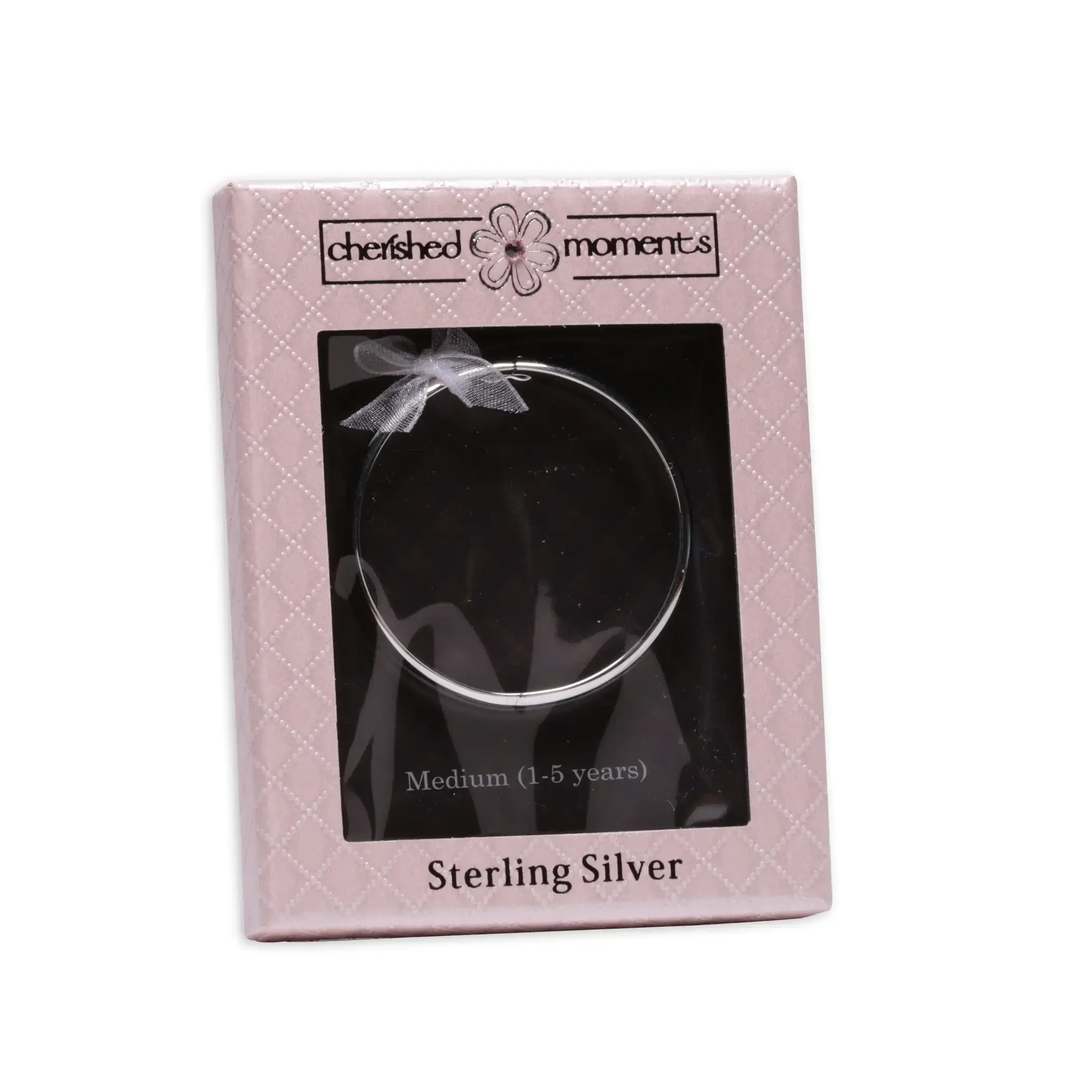 Cherished Moments - Wholesale Bangle Bracelet - Classic Silver Bangle Bracelets for Babies, Kids or Women6