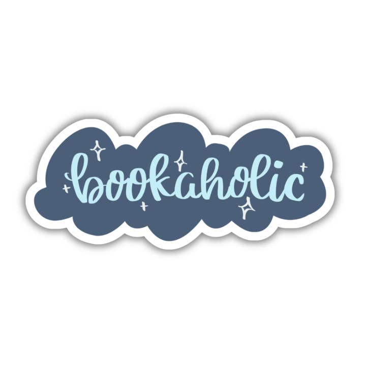 Bookaholic Sticker for wholesale by Paper Crane Shop