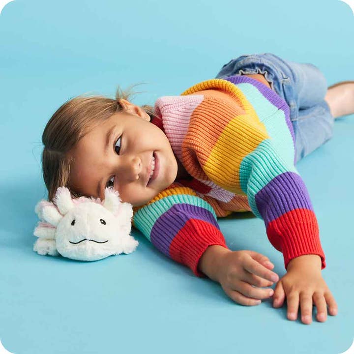 Warmies - Plush Toys - Lavender - Gifts - Valentines - Wholesale Stuffed/Plush Toy - Kids & Baby - Axolotl Warmies Junior2