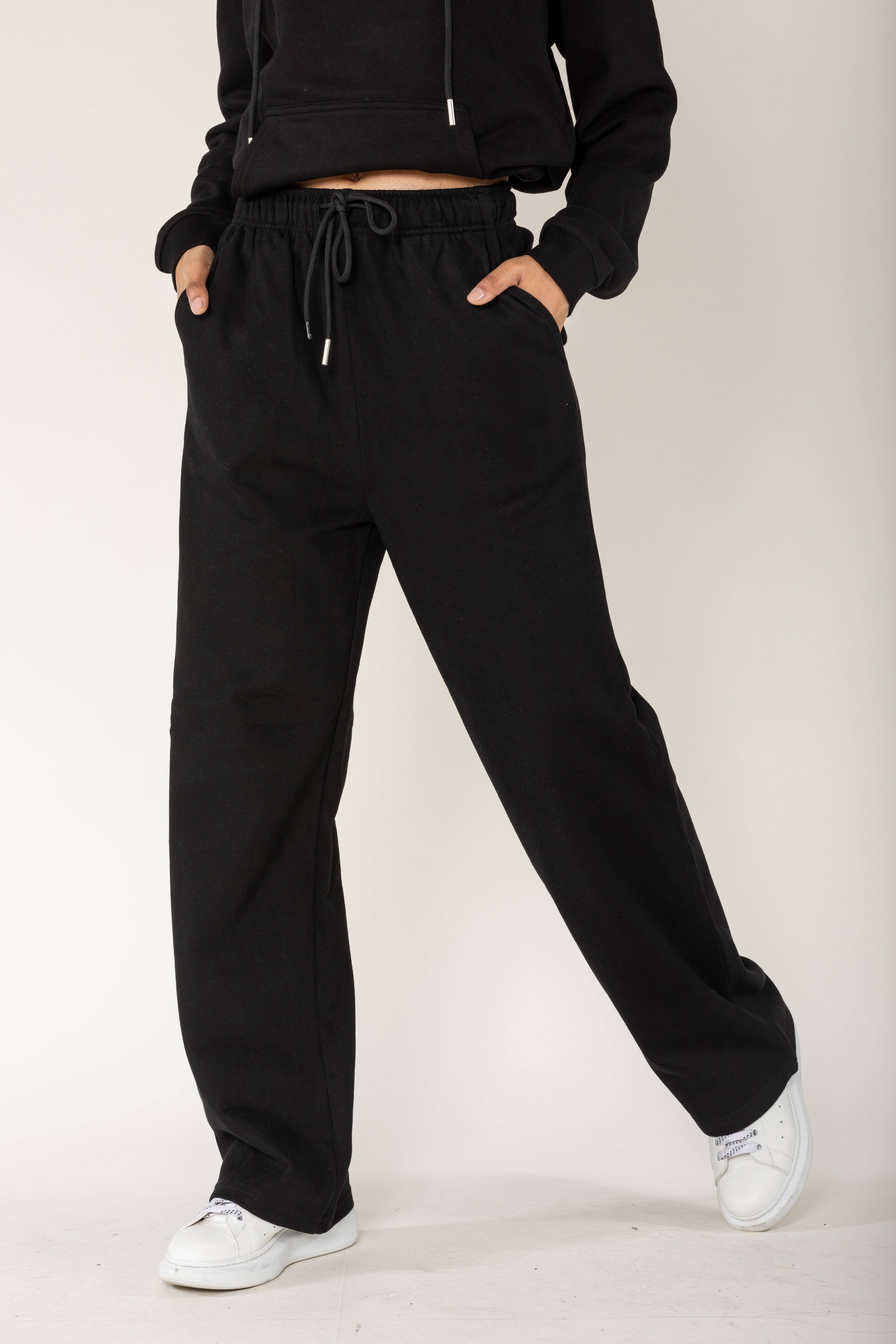 Nina Carter - Wholesale Lounge Sweatpants/Joggers - Women's - F023 loungewear sport flared fleece joggers48