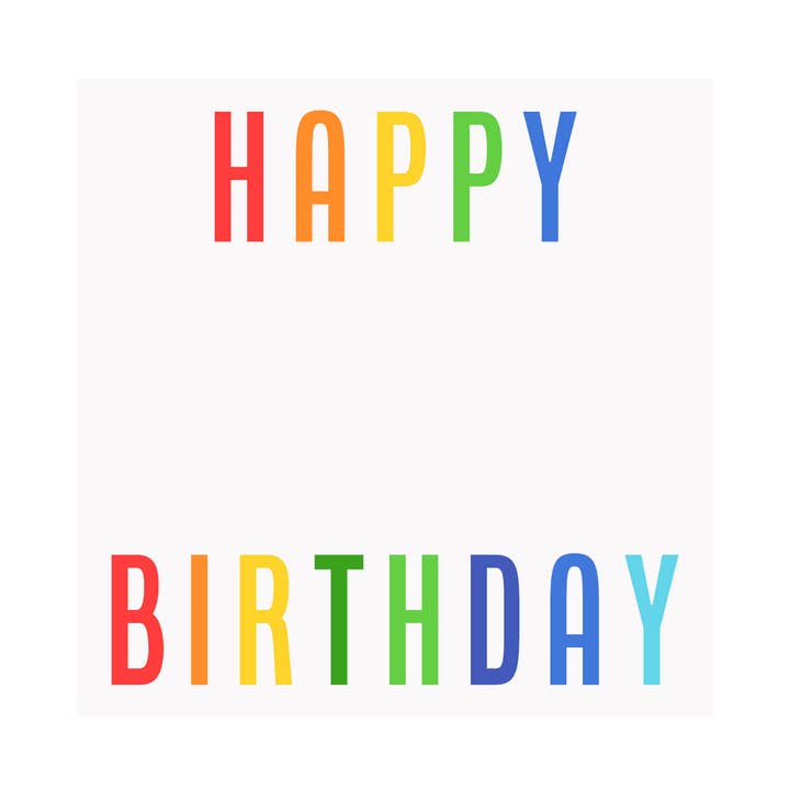 Birthday Party Gift Tag for wholesale by Brake Ink Stationery