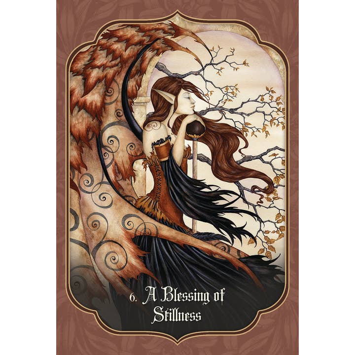 Cardshouse - Vente Cartes de tarot - Cartes de bénédiction des fées, ange bleu4