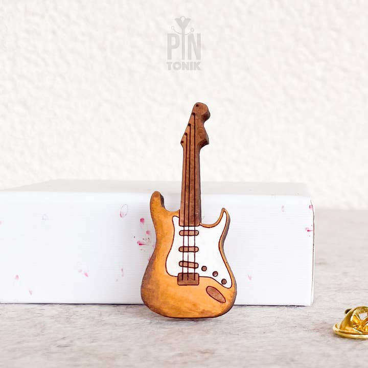 PinTonik - Wholesale Lapel Pin/Button - Electric Guitar Lapel Pin - Punk Music Teacher Gifts6