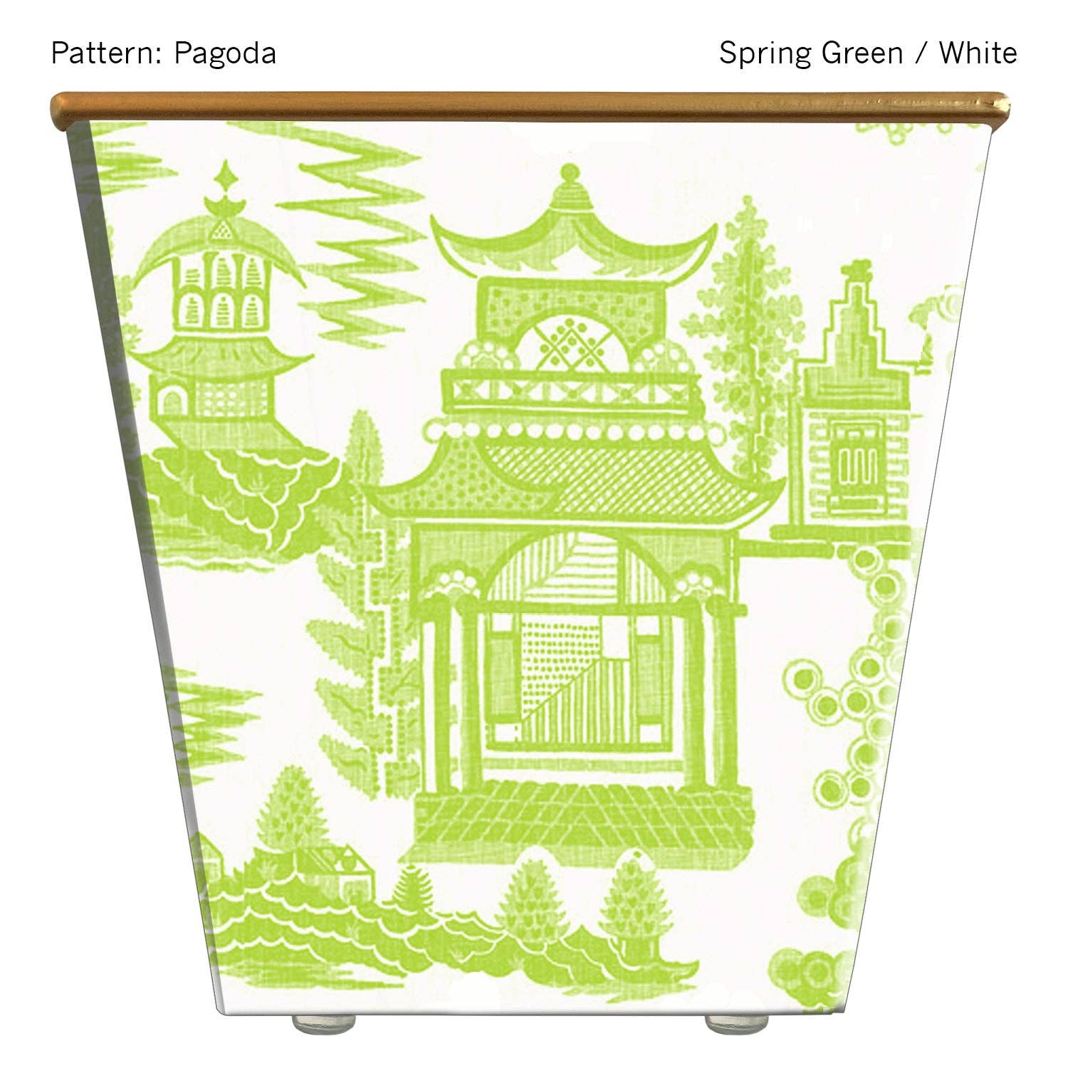 Hedge Farm Candles and Containers - Wholesale Plant Pot - Pagoda Cachepot Container Only2