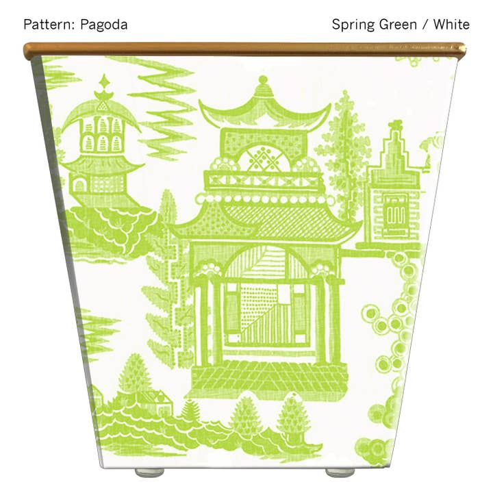 Hedge Farm Candles and Containers - Wholesale Plant Pot - Pagoda Cachepot Container Only2