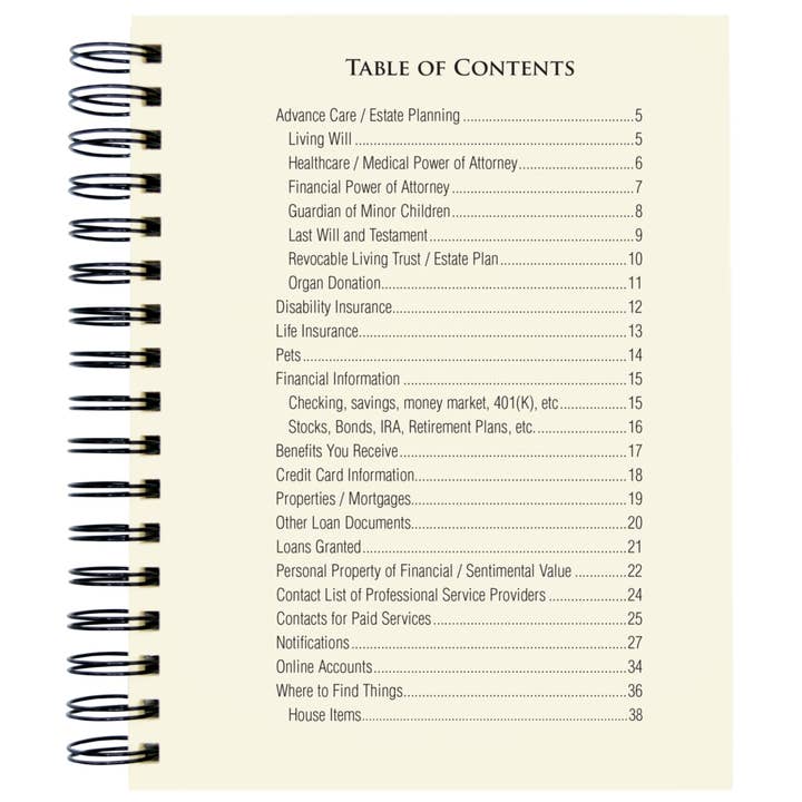 Journals Unlimited - Wholesale Journal/Diary - When I'm Gone Journal - Final Wishes (Kraft)2