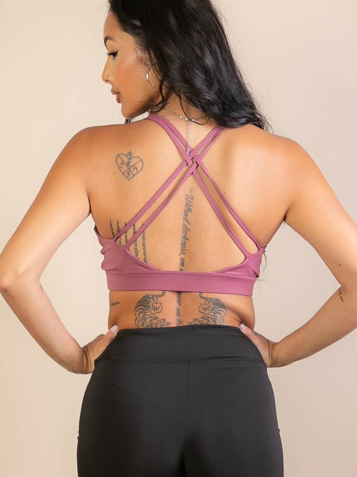 CAPELLA APPAREL - Wholesale Sports Bra - Women's - Criss Cross Back Sports Bra8