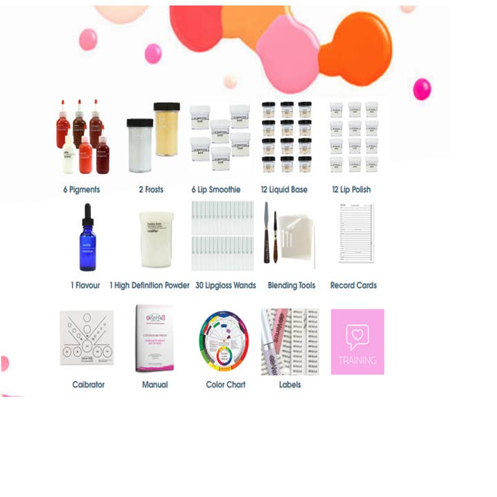 Colorlab Private Label - Wholesale Lip Gloss - Private Label Custom Blend Lip Gloss Pro Kit