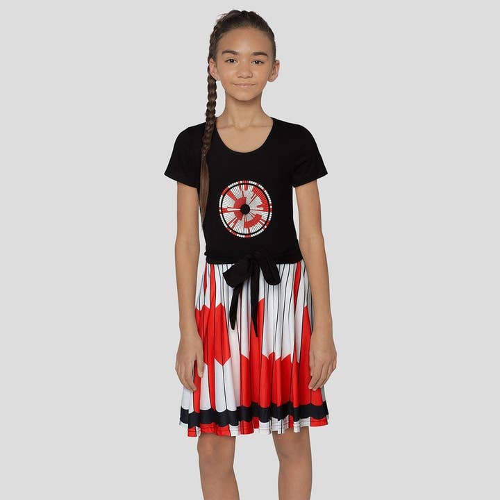 Dare Mighty Things Kids Twirl Dress for wholesale by Svaha USA