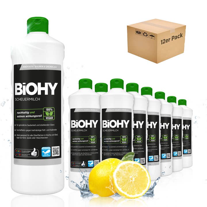 BiOHY - Wholesale Sports/Energy Drink - BiOHY scouring milk, stove cleaner, kitchen cleaner, cleaning milk, B2B11