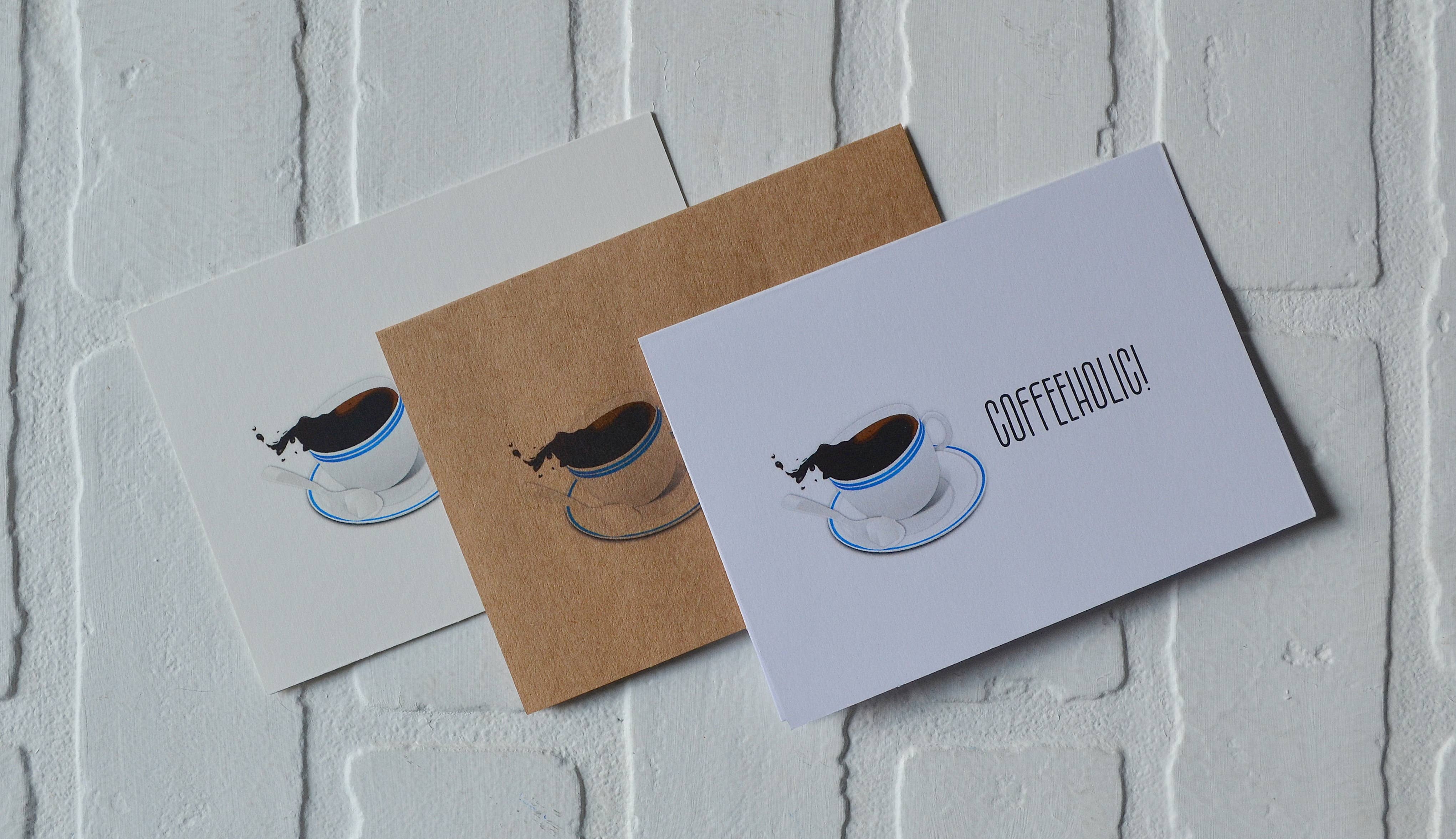This & That Creations, INC. - Wholesale Everyday Greeting Card - Coffeeholic | Coffee Greeting Cards0