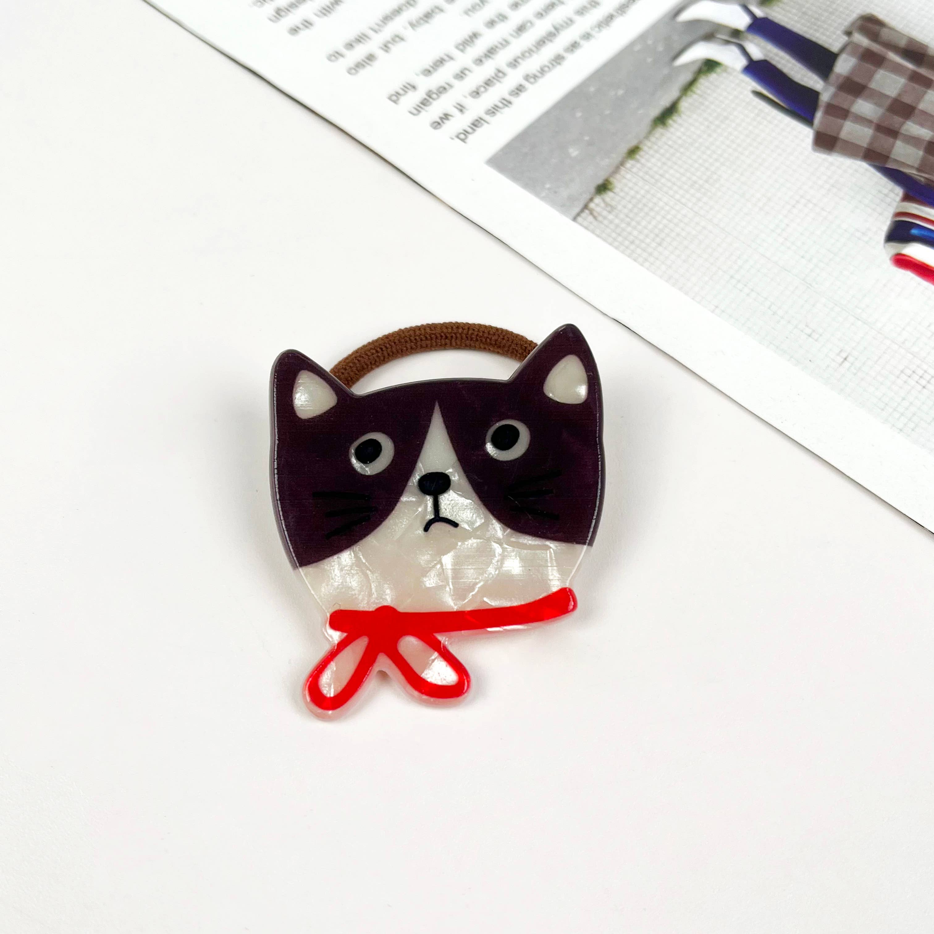 mildstyles - Wholesale Hair Tie - Lovely cartoon cat hair tie10