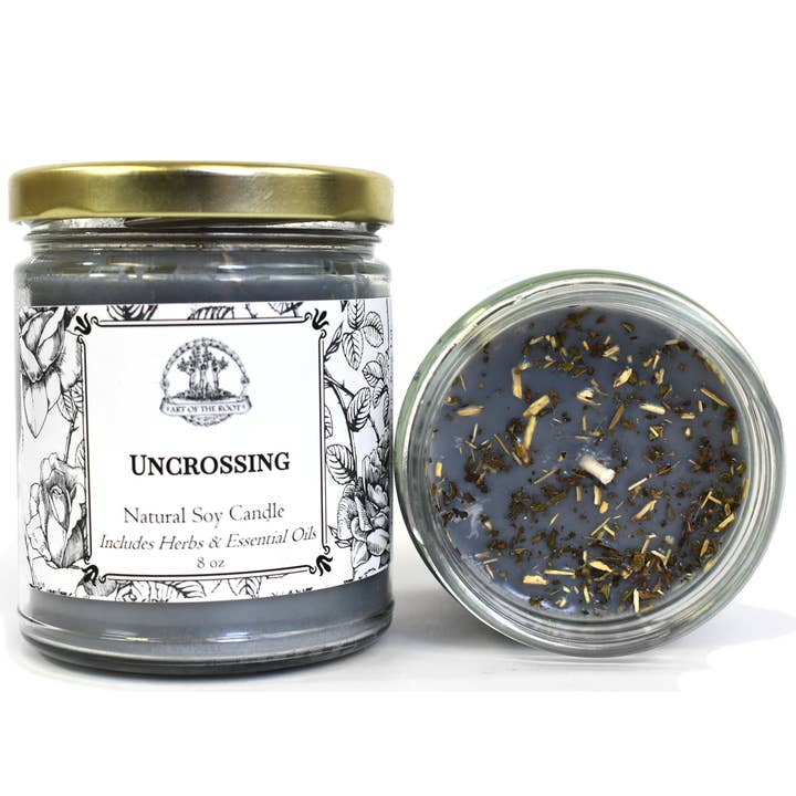 Uncrossing Soy Candle for wholesale by Art of the Root