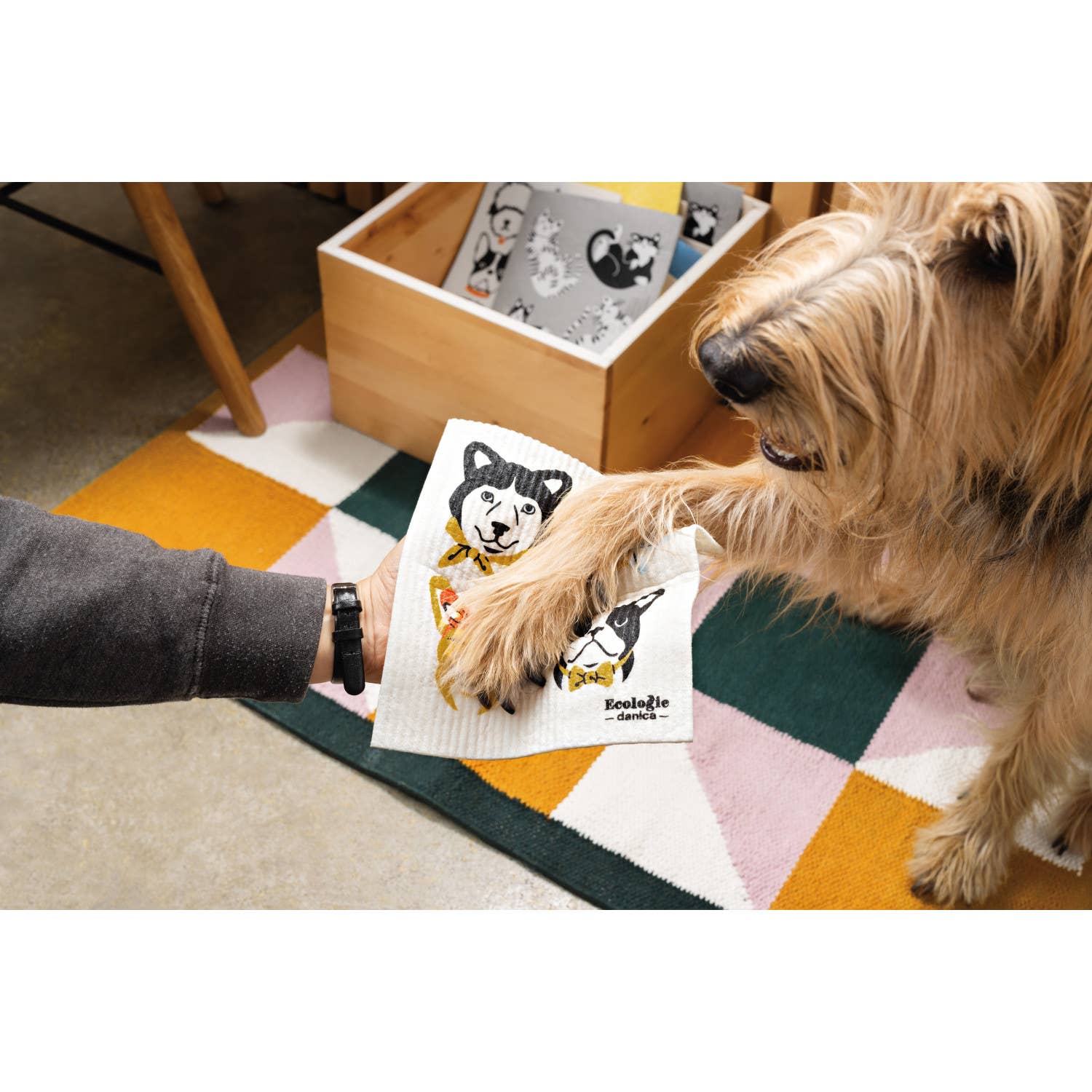 Ecologie - Wholesale Dishcloth - Uptown Dogs Swedish Dishcloth1