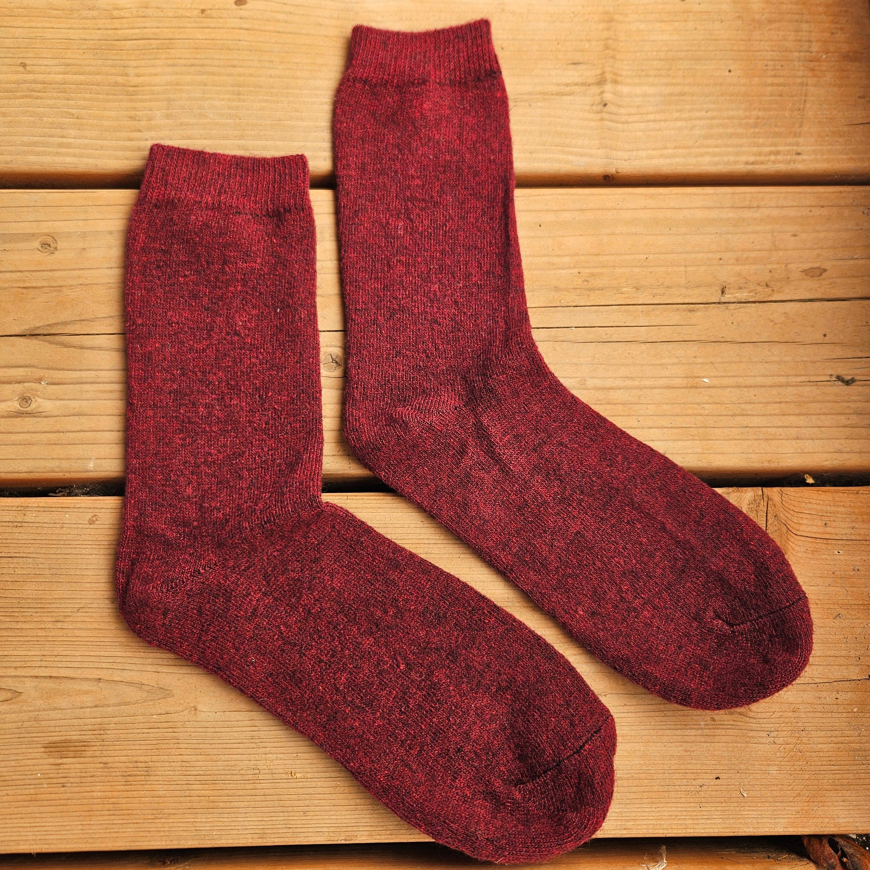 NorraVilla - Wholesale Socks - Unisex - Merino Wool Unisex - Solid color socks 35-421