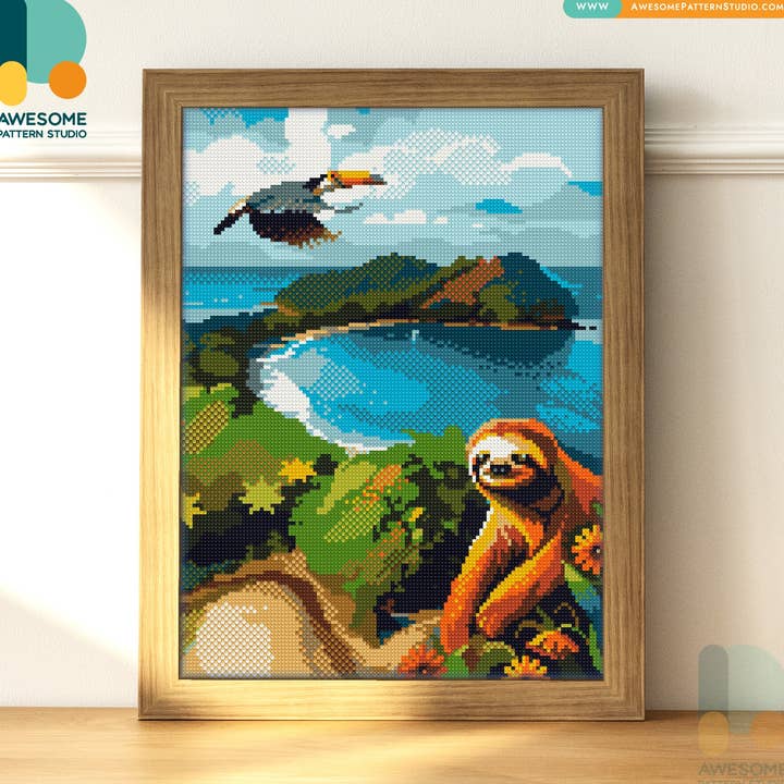 DS2479-120x162 Manuel Antonio, Kit Pintura Diamante por atacado de Awesome Pattern Studio