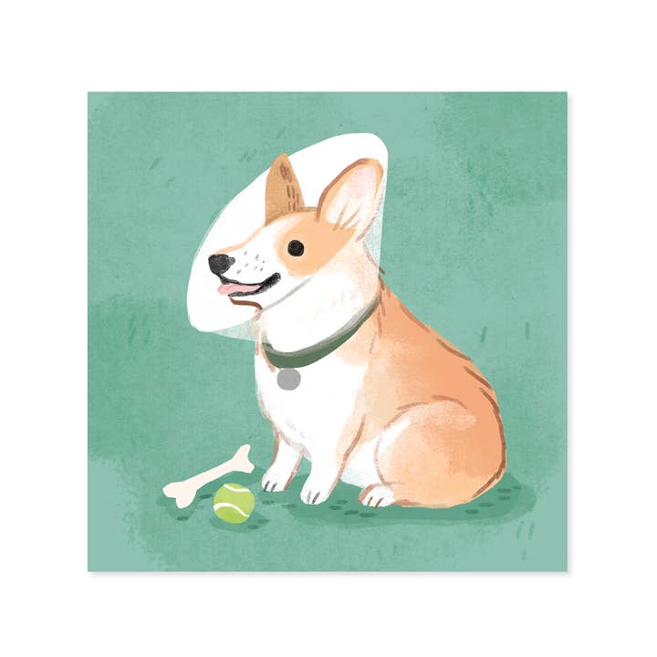 Up With Paper - Wholesale Get Well Card - Get Well Dogs Pop-Up Card1