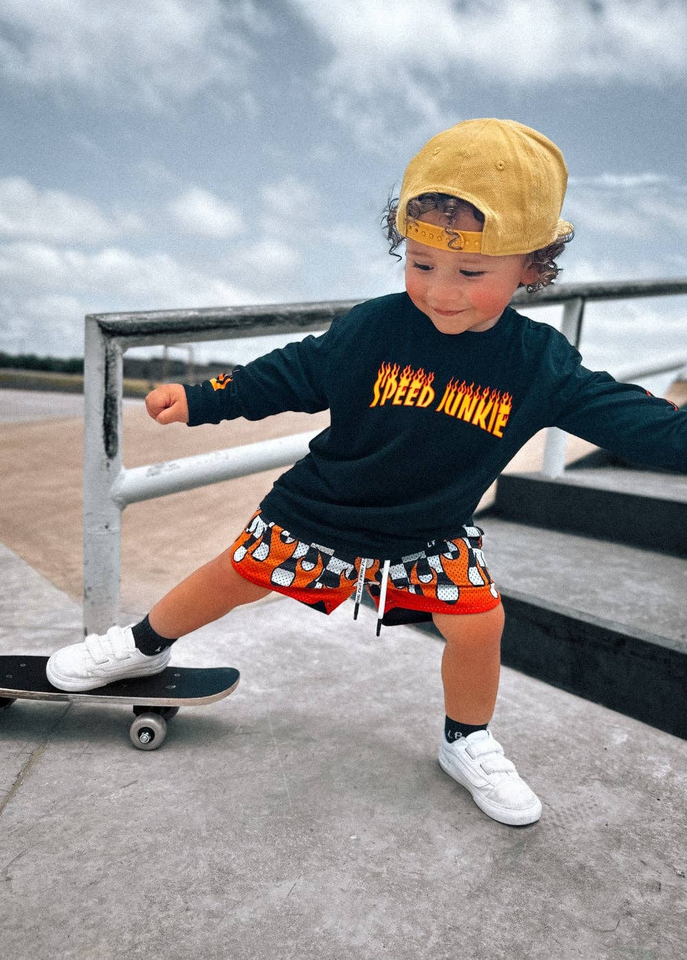 Little Trouble - Wholesale Shorts – Kids - Heater Mesh Shorts Checkers2