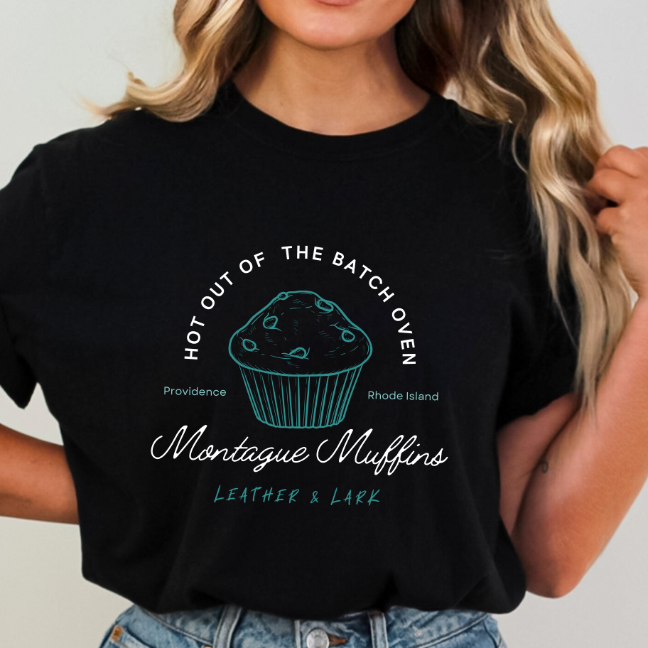 Little Smut Closet - Wholesale T-Shirt (Graphic) - Women's - Officially Licensed Brynne Weaver Leather and Lark Montague Muffins Shirt3