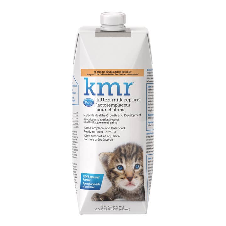 KMR Kitten Milk Replacer Liquid - 16 oz for wholesale by Pet Palette Distribution