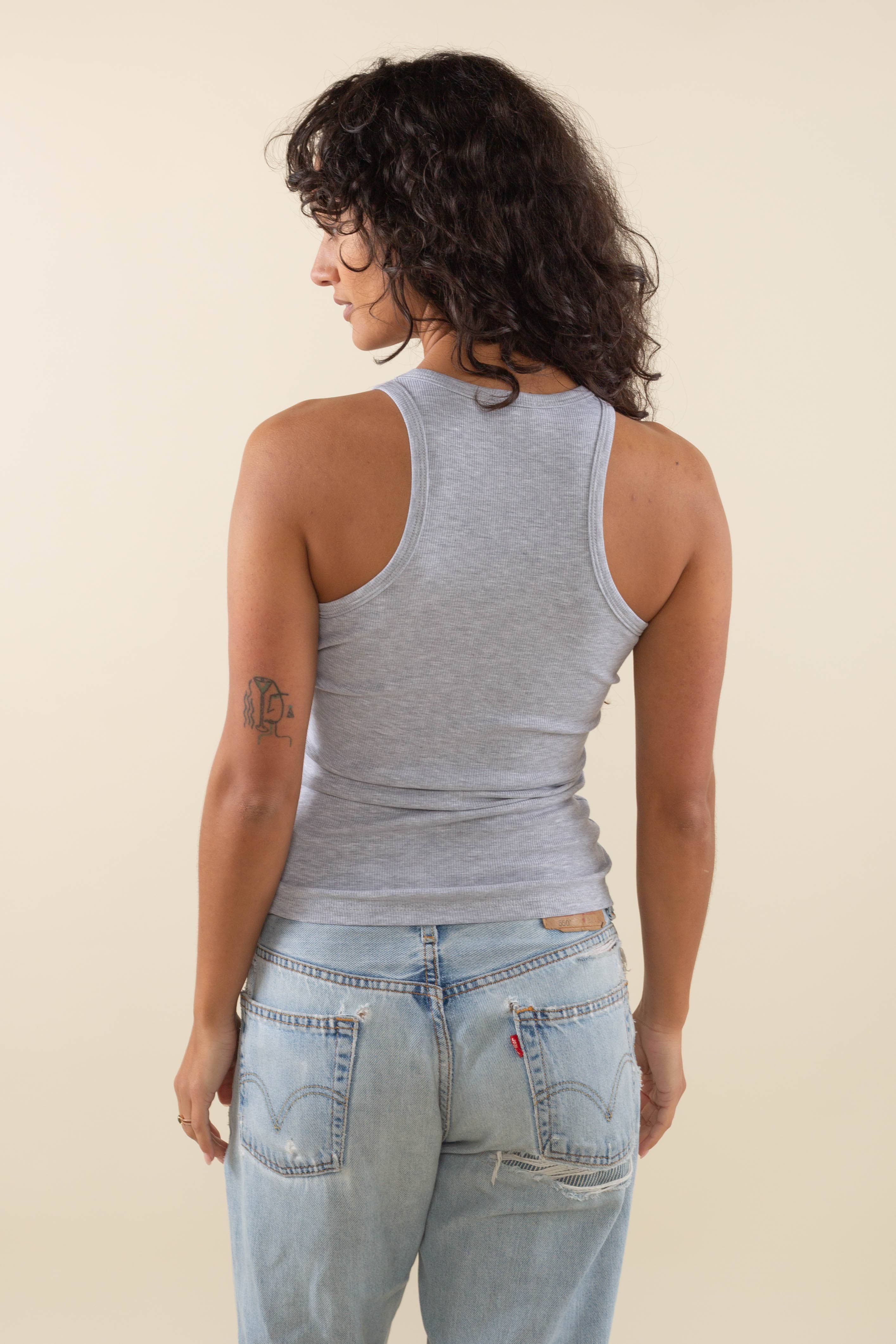 NLT – Tops – Mulher por atacado – Comprimento Regular de Gola Alta 2x1 Costa3