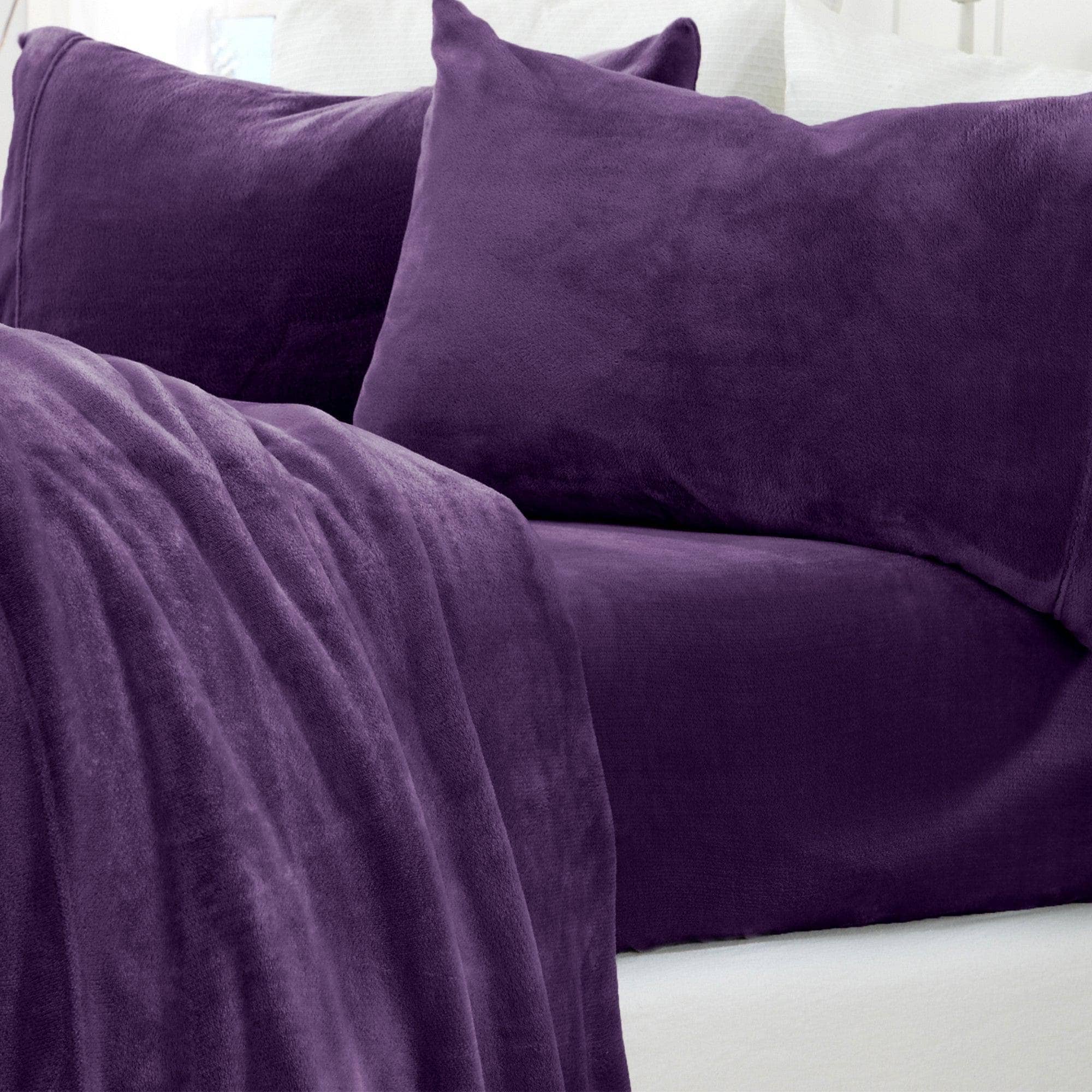 BH Collective - Wholesale Sheet Set - Velvet Plush Sheets - Solid Colors - Velvet Luxe3