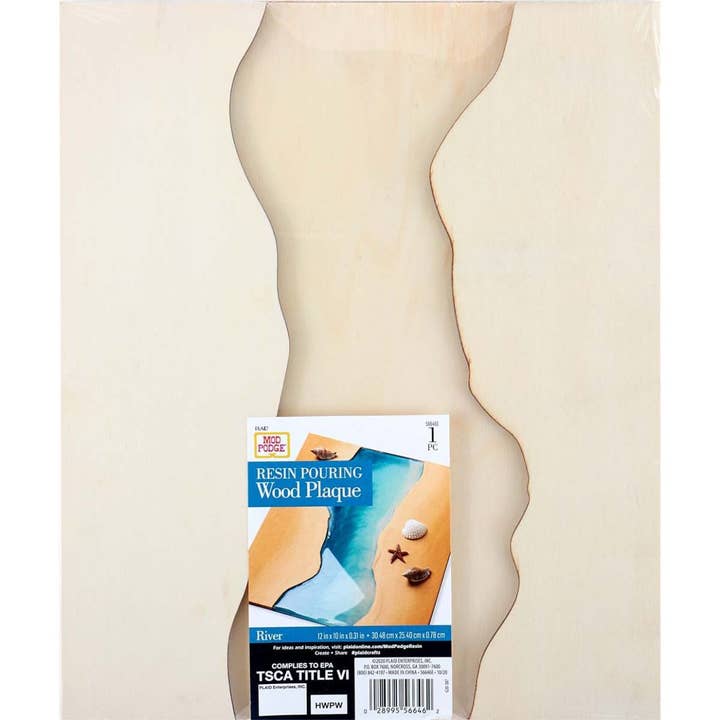 Mod Podge Resin Pouring Surface - River Plaque and other Purchase Wholesale résine hhc. Free Returns & Net 60 Terms on Faire trending on Faire.