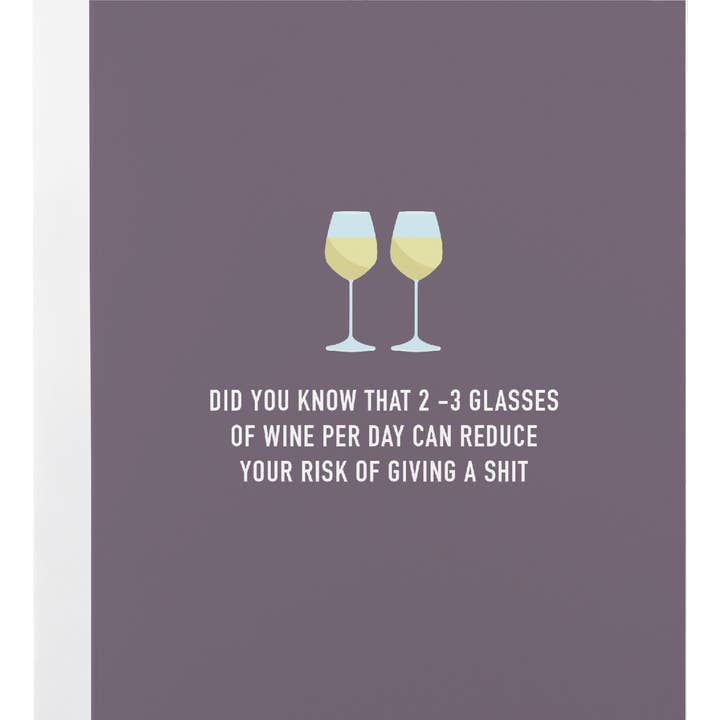 Wine Shit-kaart voor wholesale door Classy Cards Creative