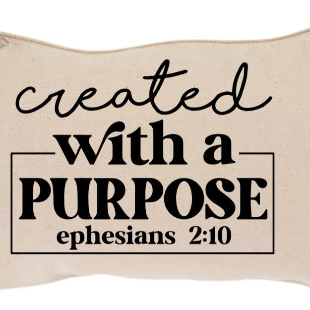 Nug&Carol Design - Wholesale Pen & Pencil Holder - Canvas Bible Study Pouch| Style C4