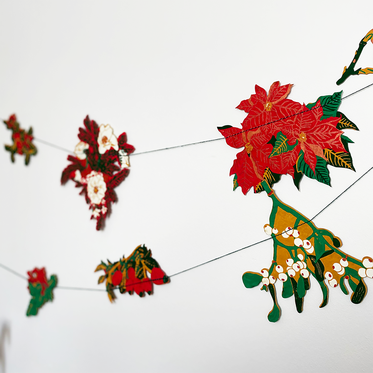 East End Press - Wholesale Bunting/Garland - Foliage Sewn Garland7