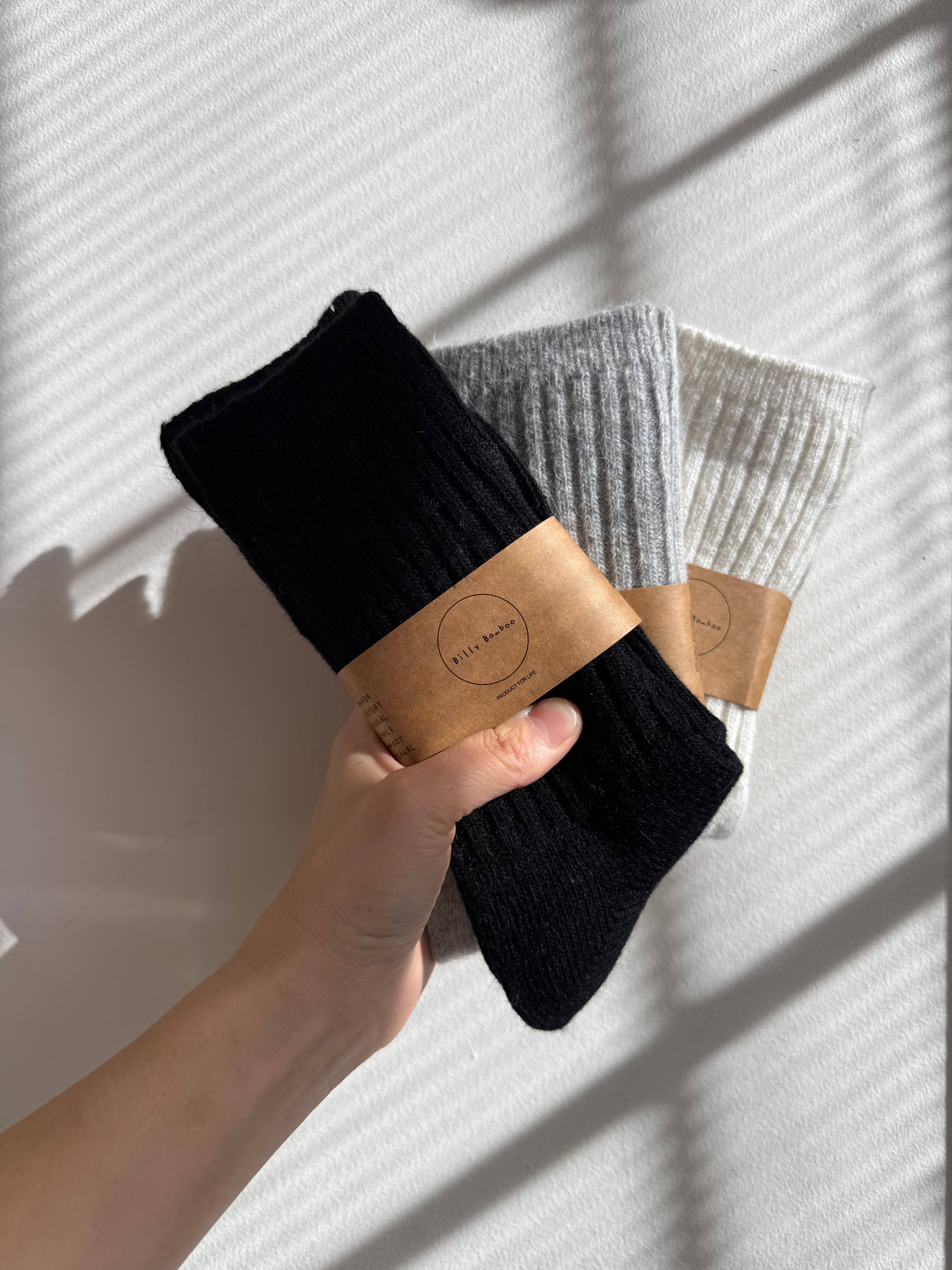 Billy Bamboo - Wholesale Socks - Unisex - ICELAND WOOL SOCKS - neutral36