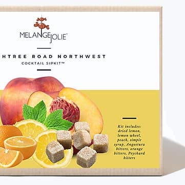 Melange Jolie Cocktail SipKits - Venta al por mayor Kit para preparar bebidas - Kit de sorbos de cóctel Mélange Jolie Peachtree Road Northwest - Estuche