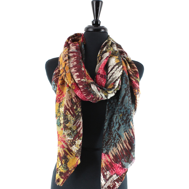 Pretty Persuasions – Cachecol - Mulher por atacado – S24200 Cachecol Blossom Gala4