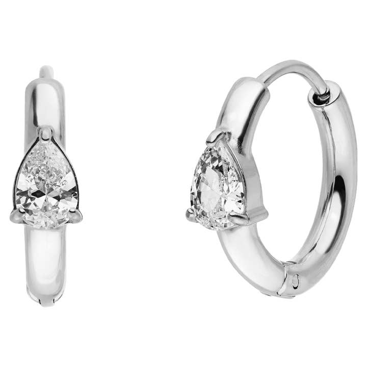 Schmuckgroßhandel - Wholesale Huggie Earrings - Alcina earrings | 18K gold plated2