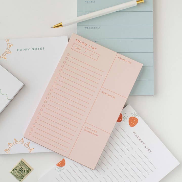 Line & Kind Paper Co. - Wholesale Notepad - To-Do List Notepad3