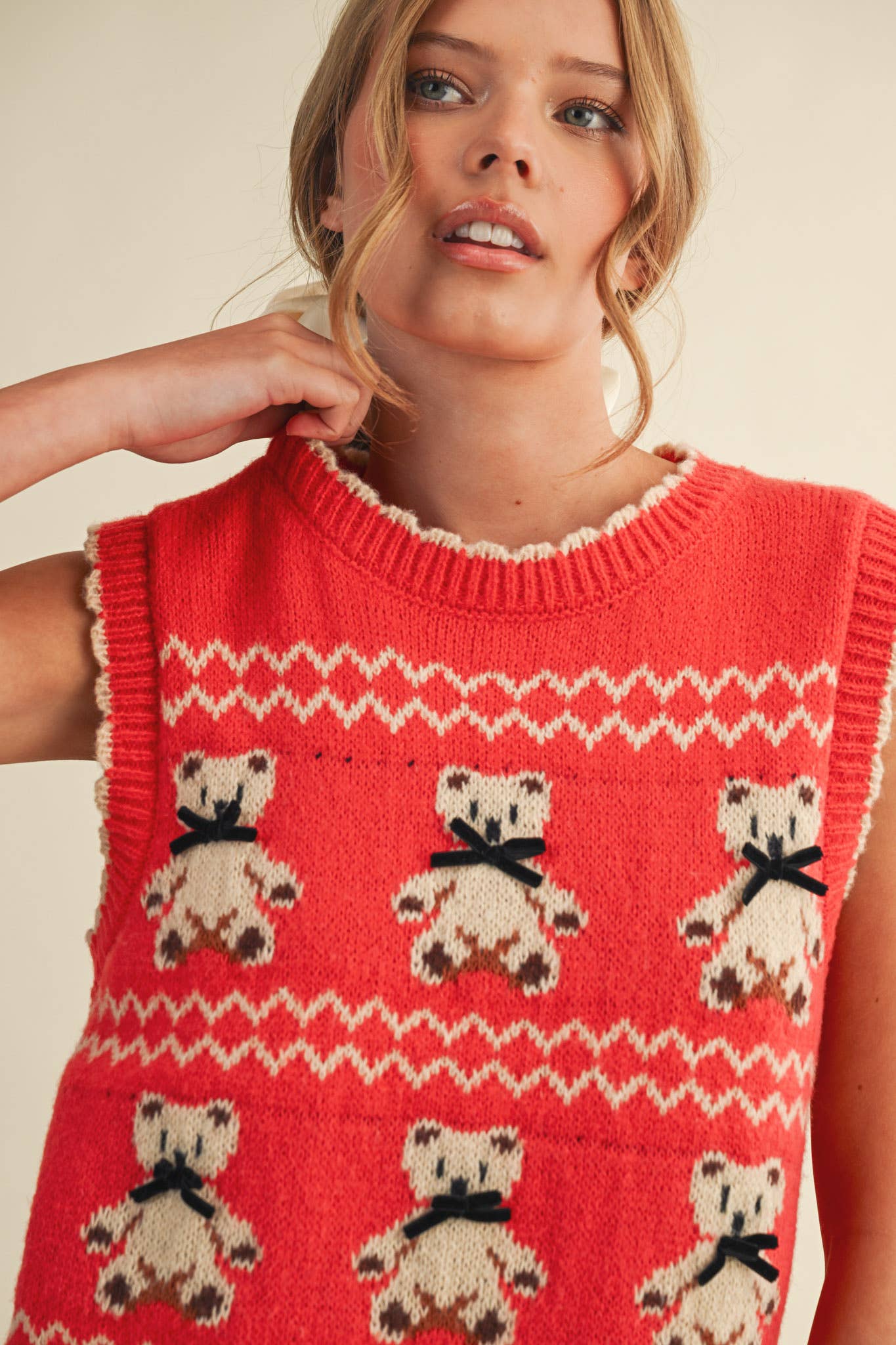 &MERCI – wholesale Tröjväst – Dam – TEDDYBJÖRN VÄST MSW109569