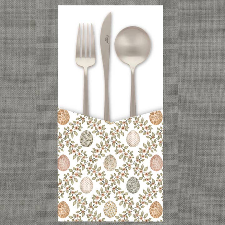 Easter Garden Cutlery Pouch for wholesale by Altoonastore