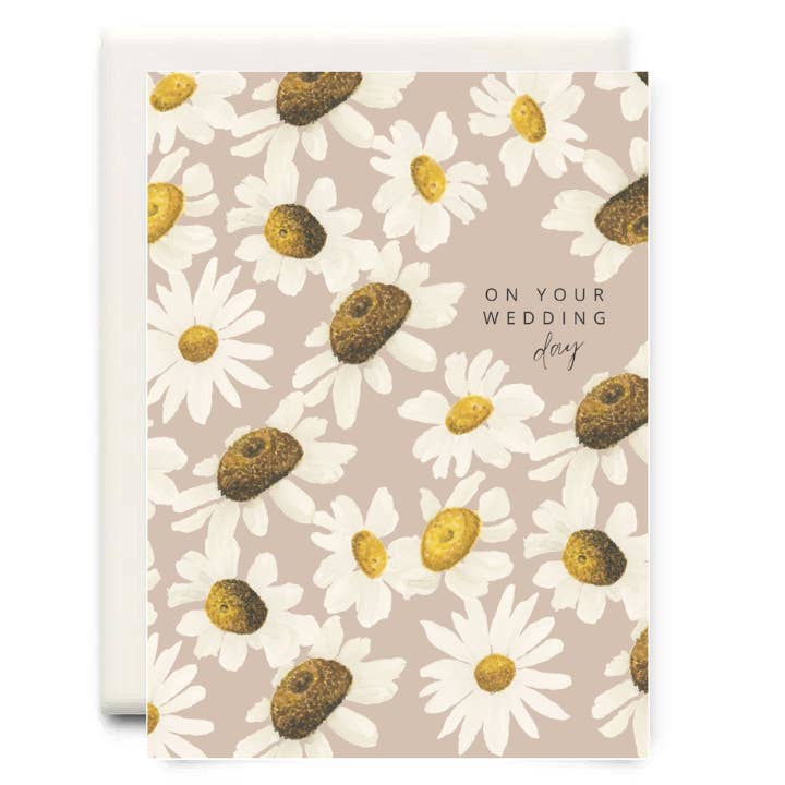 On Your Wedding Day | Wedding Greeting Card for wholesale by Inkwell Cards