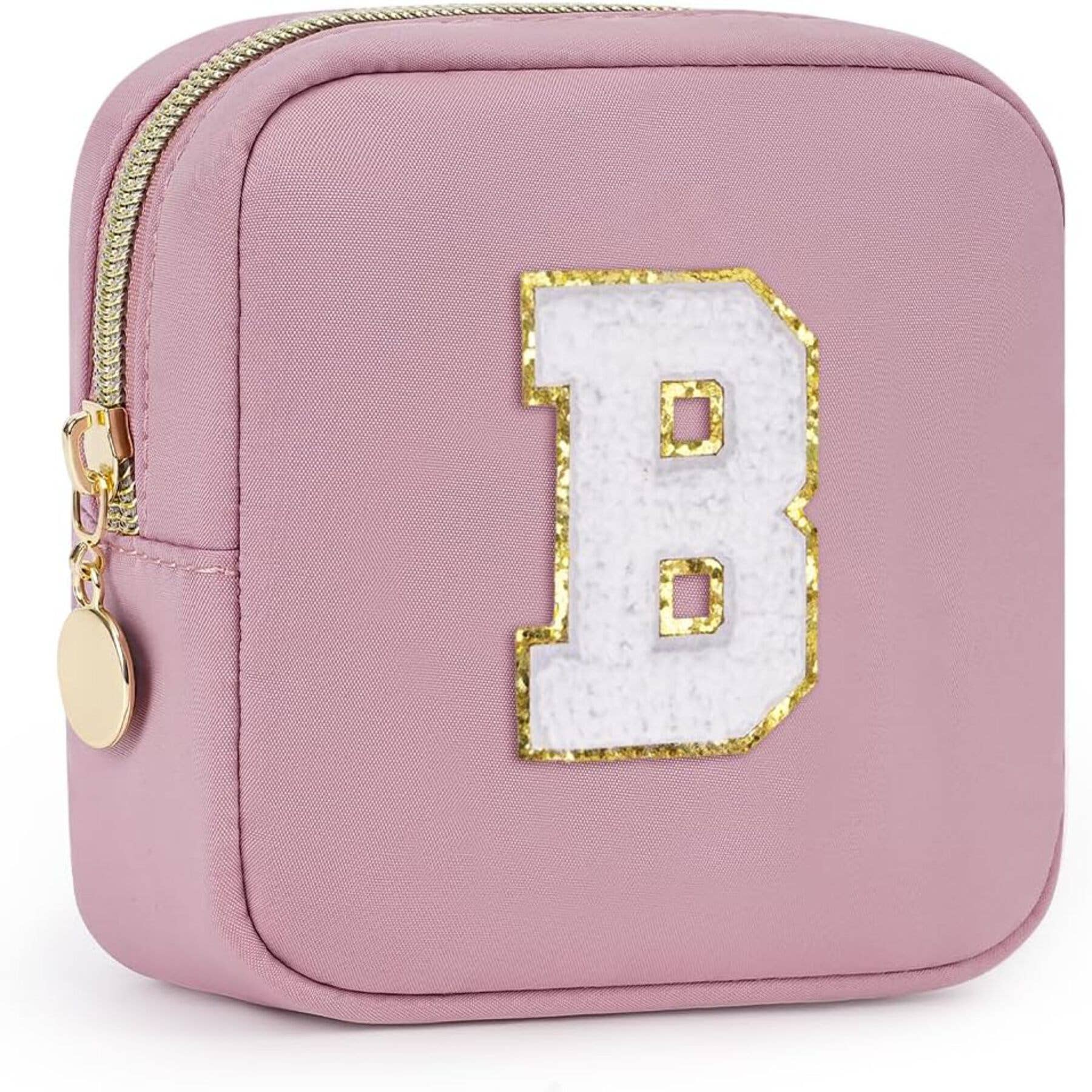 wandf – Großhandel Schmink-/Kosmetiktasche – Personalisierte Monogramm-Tasche Mini Initialen Schminktasche110