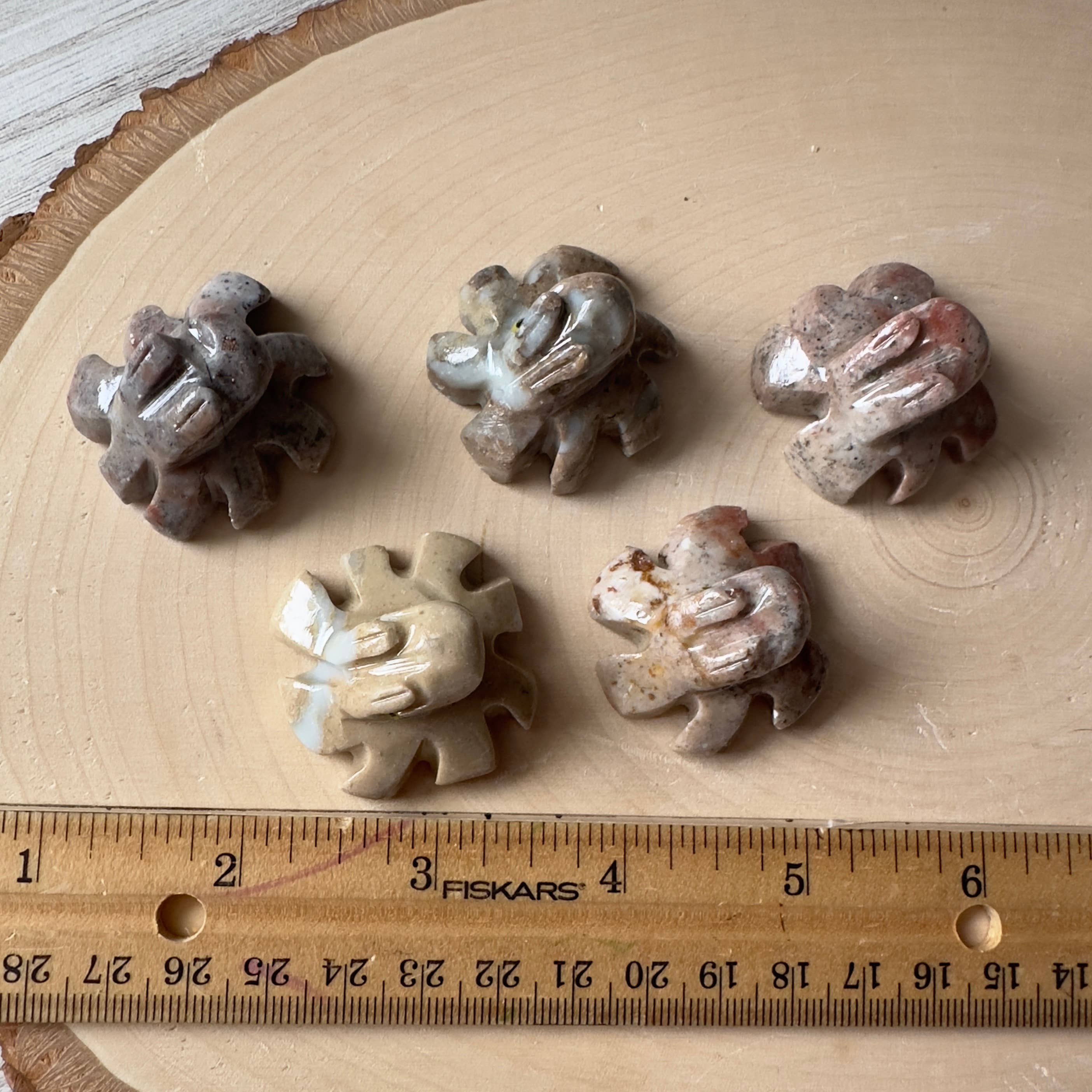 Pebble House - Wholesale Spiritual Stone/Crystal - Soapstone Animal Carving  30+ Varieties - Crystals & Stones35