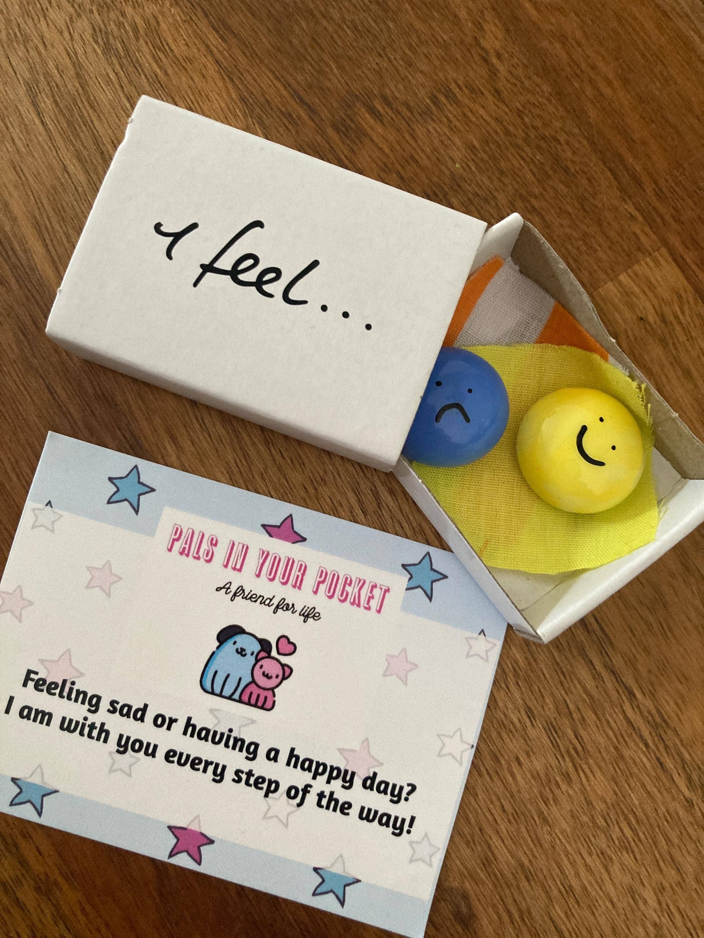 Pals in your Pocket - Wholesale Keepsake Coin/Token - Emotion Comfort Pebbles For Mindfulness And Anxiety1