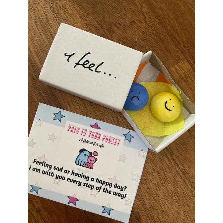 Pals in your Pocket - Wholesale Keepsake Coin/Token - Emotion Comfort Pebbles For Mindfulness And Anxiety1