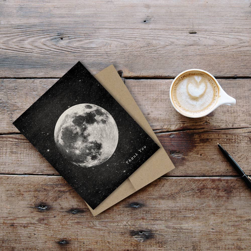 The Galek Sea - Wholesale Thank You Card - Thank You Moon Card2