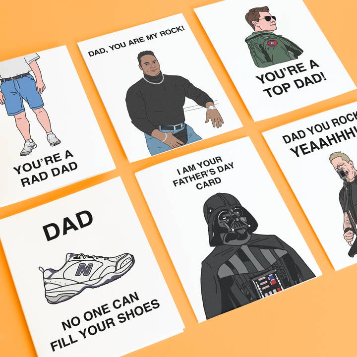 Pop Hot Cards - Wholesale Father's Day Card - Best Dad-Bod Card, Funny Card For Dad1