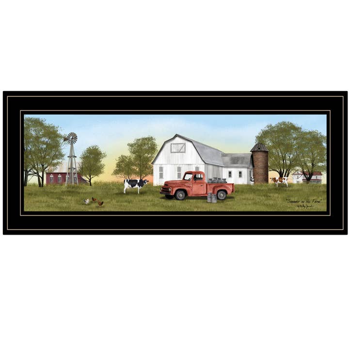 Été à la ferme Art Print par Billy Jacobs pour la vente par Trendy Decor 4U
